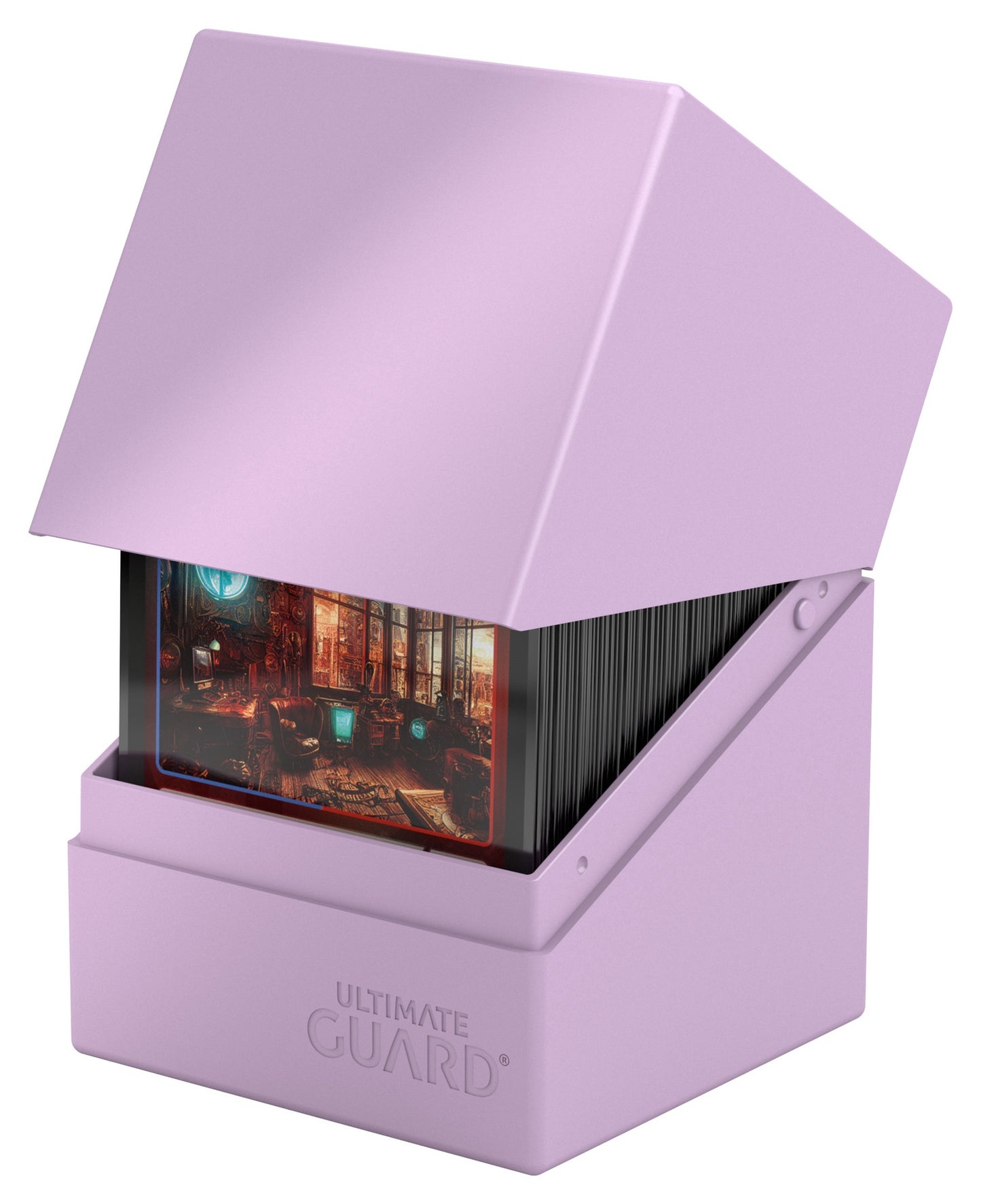 Ultimate Guard Deck Case Boulder 100+ Pastel Solid Lavender Purple