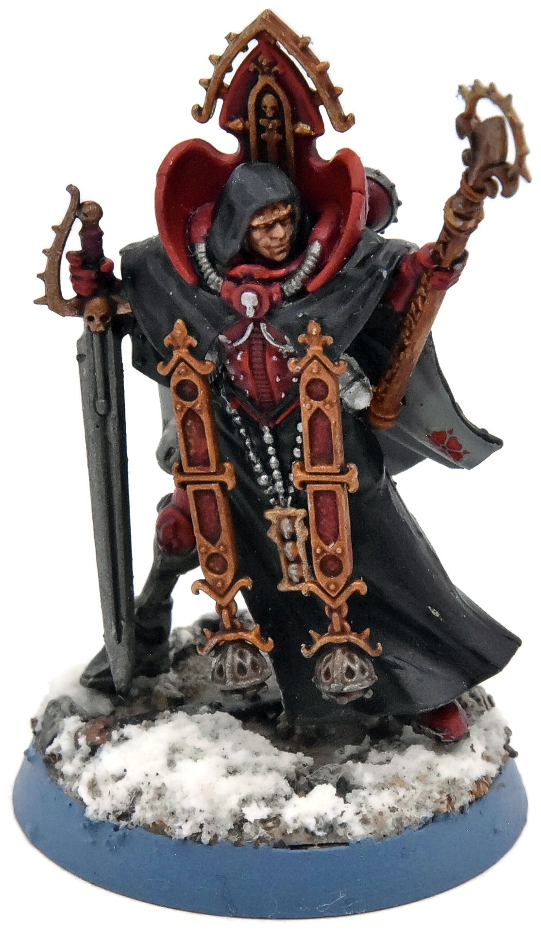 ADEPTA SORORITAS Canoness #1 Warhammer 40K WELL PAINTED