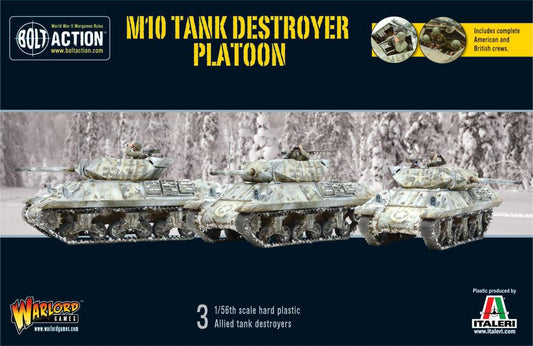 Bolt Action US M10 Tank Destroyer Platoon