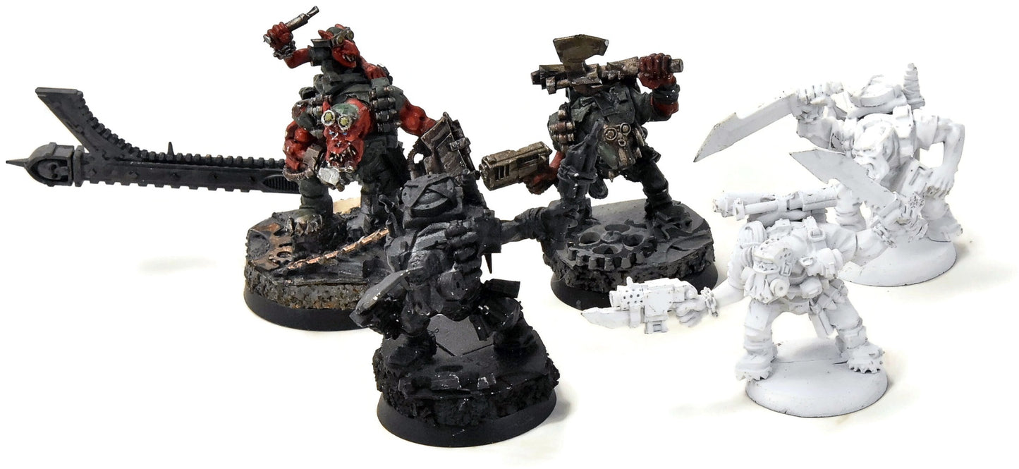ORKS 5 Kommandos #2 METAL Warhammer 40K