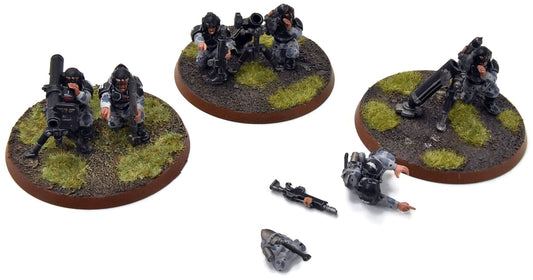ASTRA MILITARIUM 3 Heavy Weapon Squads #7 WELL-PAINTED Warhammer 40K