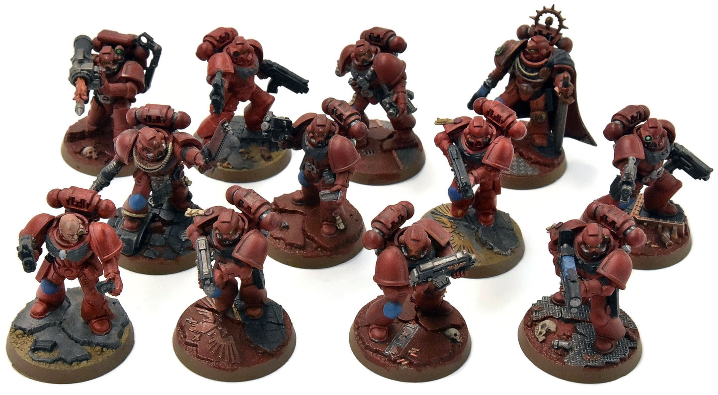 BLOOD ANGELS 12 Tactical Marines #1 Warhammer 40K