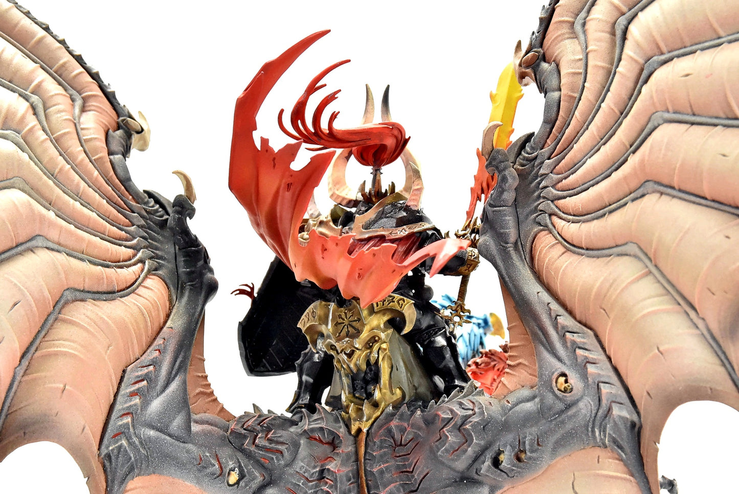 SLAVES TO DARKNESS Archaon Everchosen PRO PAINTED Warhammer Sigmar