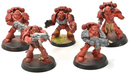 BLOOD ANGELS 5 Tactical Marines #6 Warhammer 40K