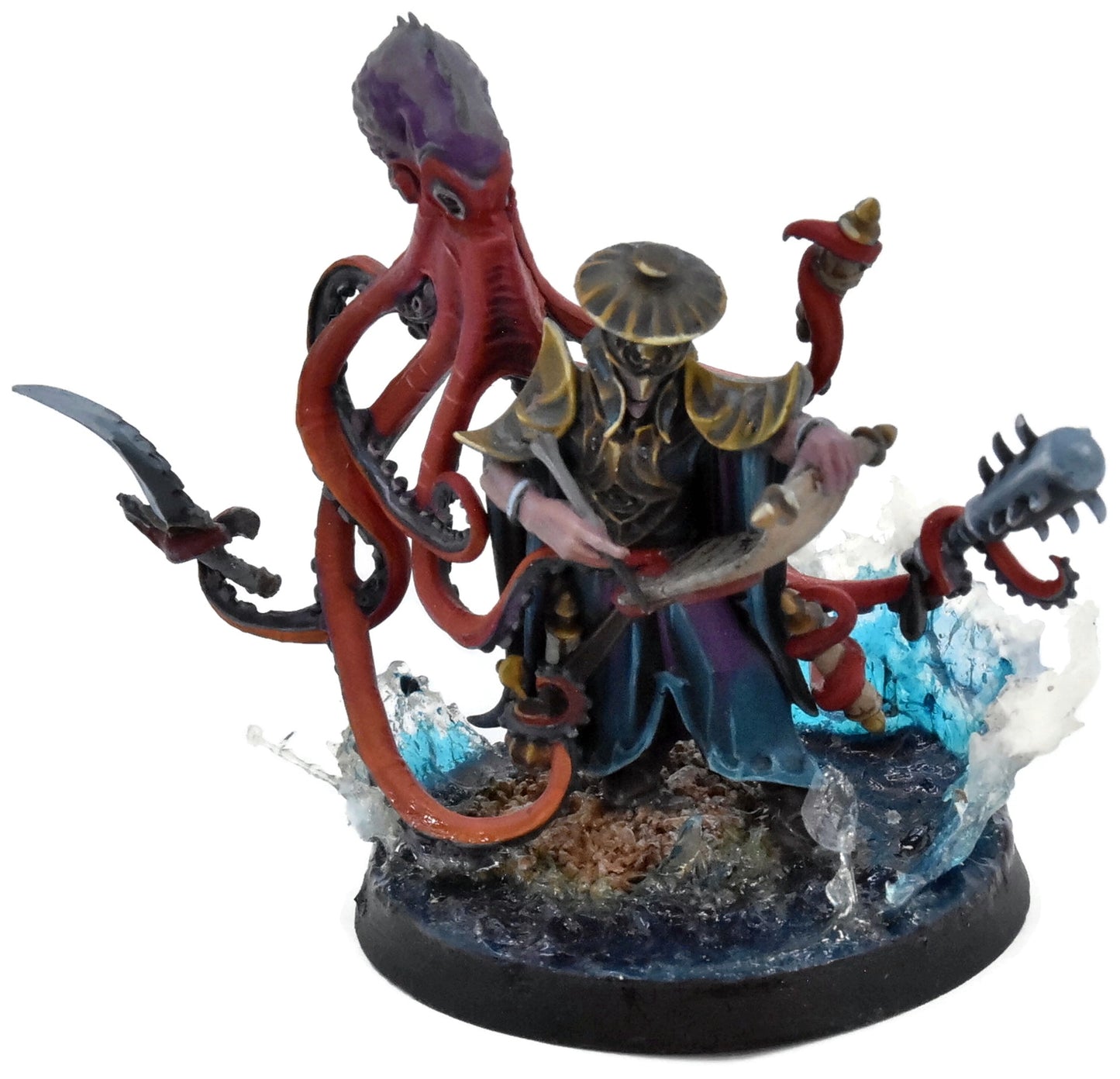 IDONETH DEEPKIN Lotann Warden Of The Soul Ledgers #1 PRO PAINTED Sigmar