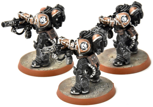 SPACE MARINES 3 Eradicators #5 PRO PAINTED Warhammer 40K