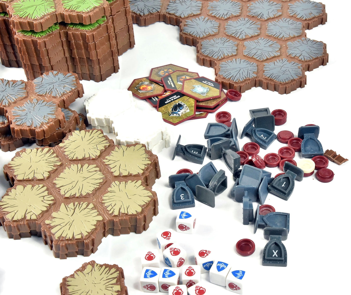 HEROSCAPE Miniatures,Terrains, Tokens, Dice