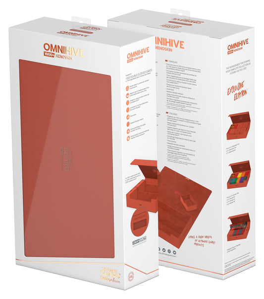 Ultimate Guard Deck Case Omnihive 2022 Exclusive Orange 1000+
