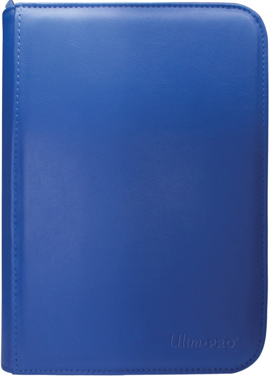 Ultra Pro Zip Binder Pro Vivid 4Pkt Blue