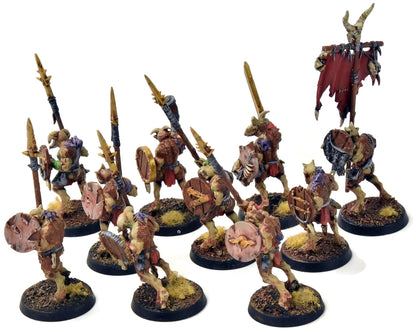 BEAST OF CHAOS 10 Ungors #2 WELL PAINTED Sigmar