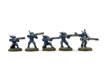 TAU EMPIRE 15 Fire Warriors #1 WELL PAINTED Warhammer 40K