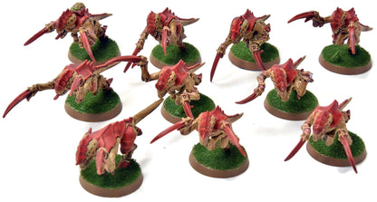TYRANIDS 10 Hormagants #7 Warhammer 40K WELL PAINTED