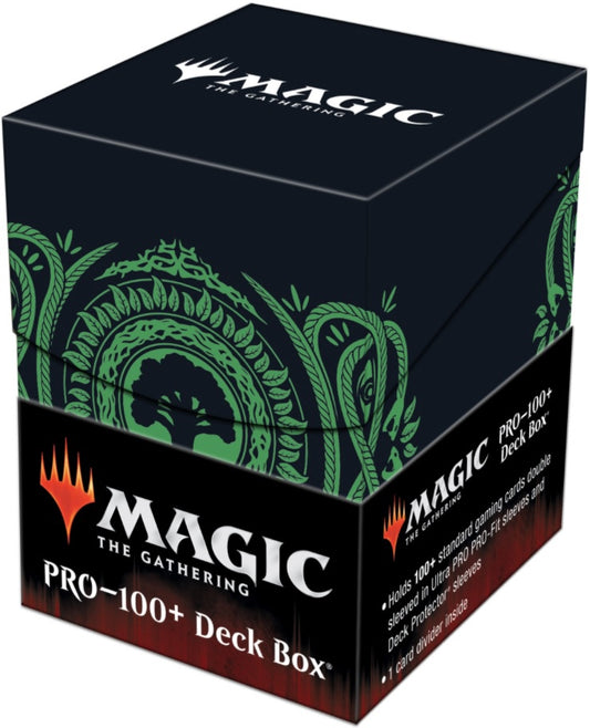 UP - Mana 7 Forest 100+ Deck Box for MTG