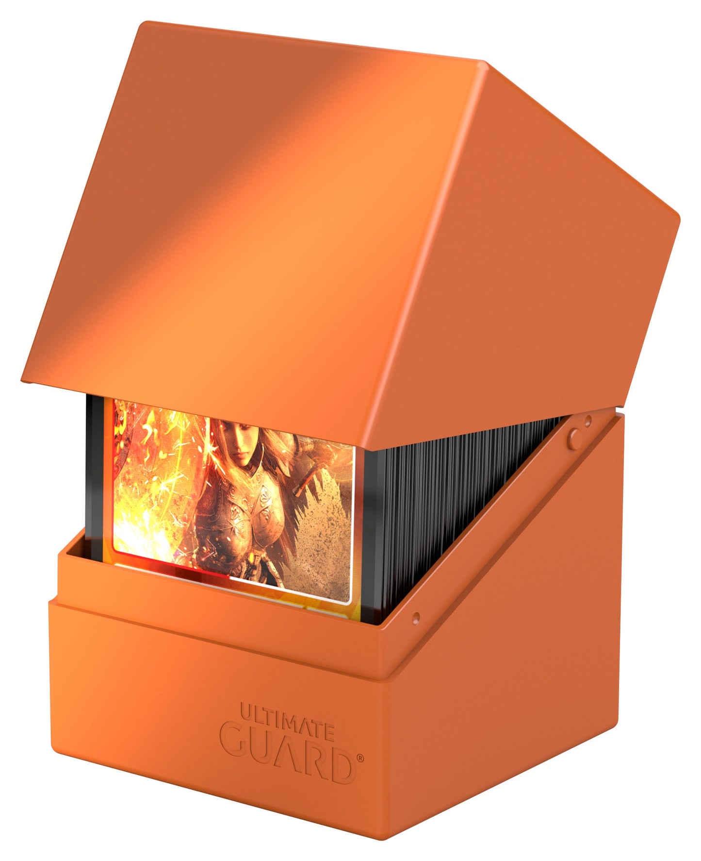 Ultimate Guard Deck Case Boulder 100+ Solid Orange