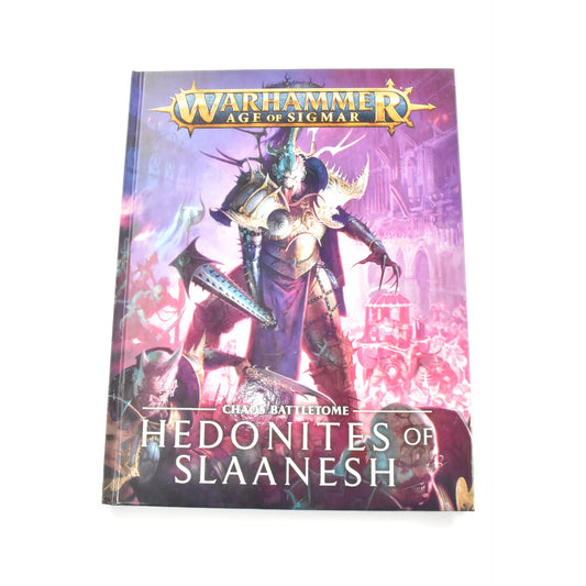 HEDONITES OF SLAANESH Battletome Used Very Good Condition Sigmar