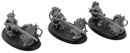 Skaven 3 Warplock Jezzails Warhammer Sigmar Assembled Skaventide 7235