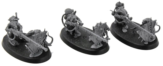 Skaven 3 Warplock Jezzails Warhammer Sigmar Assembled Skaventide 7235