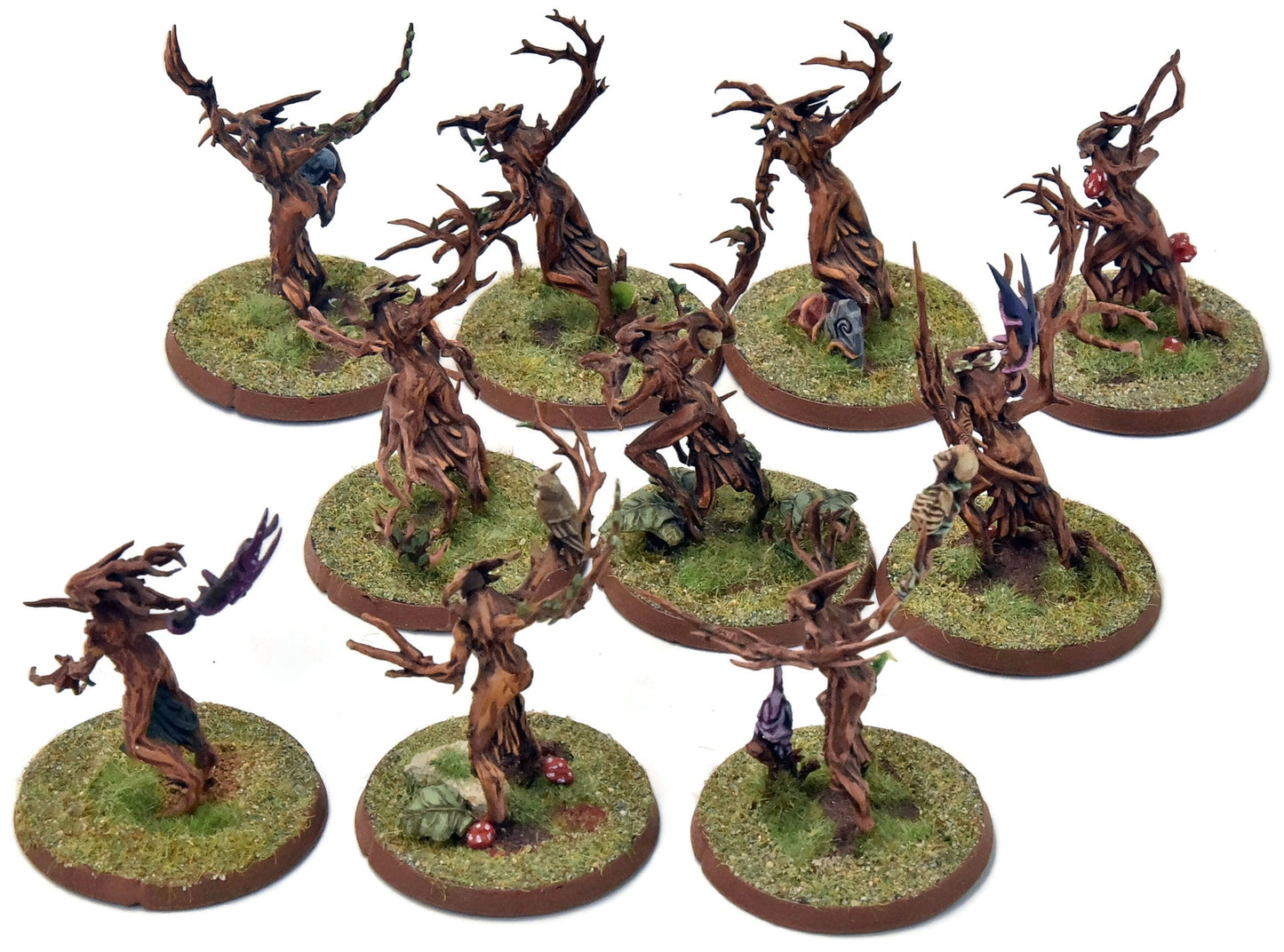 SYLVANETH 10 Dryads #1 WELL PAINTED Sigmar