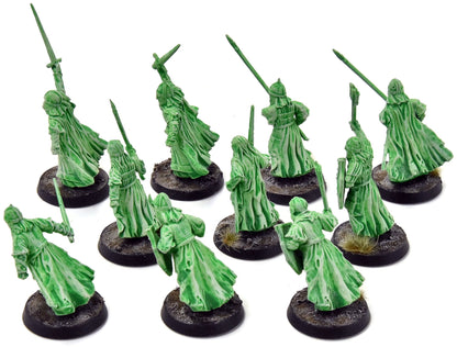 LORD OF THE RINGS 10 Army Of The Dead Warriors #1 WELL PAINTED LOTR