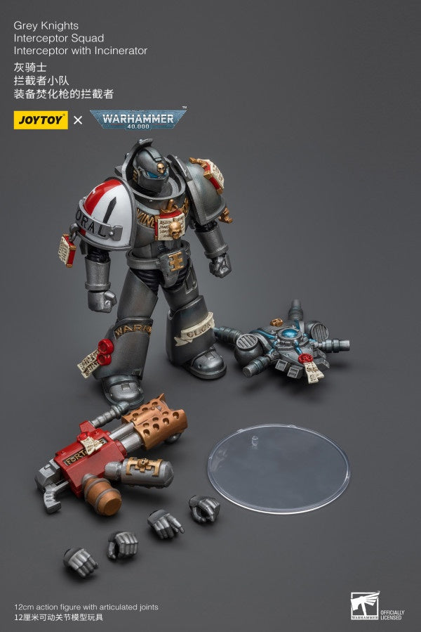 Interceptor Squad Interceptor with Incinerator Grey Knights Joy Toy
