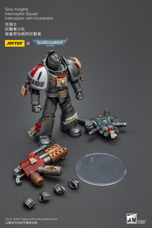 Interceptor Squad Interceptor with Incinerator Grey Knights Joy Toy