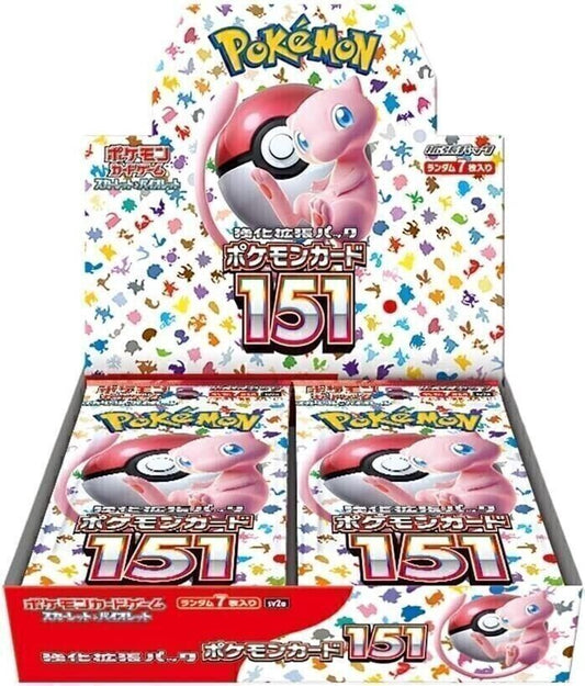 Pokémon TCG 151 Booster Box SV2a (JP)
