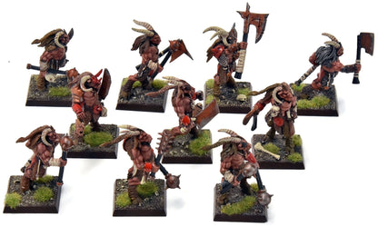 BEASTMEN 10 Gors #6 PRO-PAINTED Fantasy