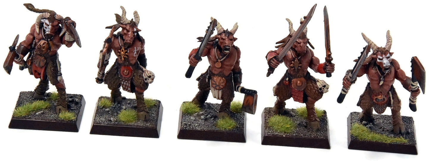 BEASTMEN 10 Gors #3 PRO-PAINTED Fantasy
