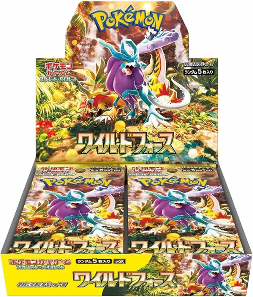 Pokemon TCG Wild Force Booster Box SV5K (JP)