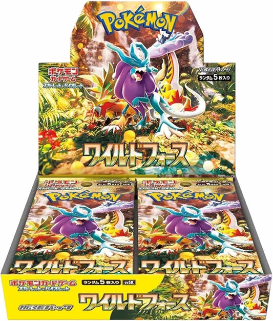Pokemon TCG Wild Force Booster Box SV5K (JP)