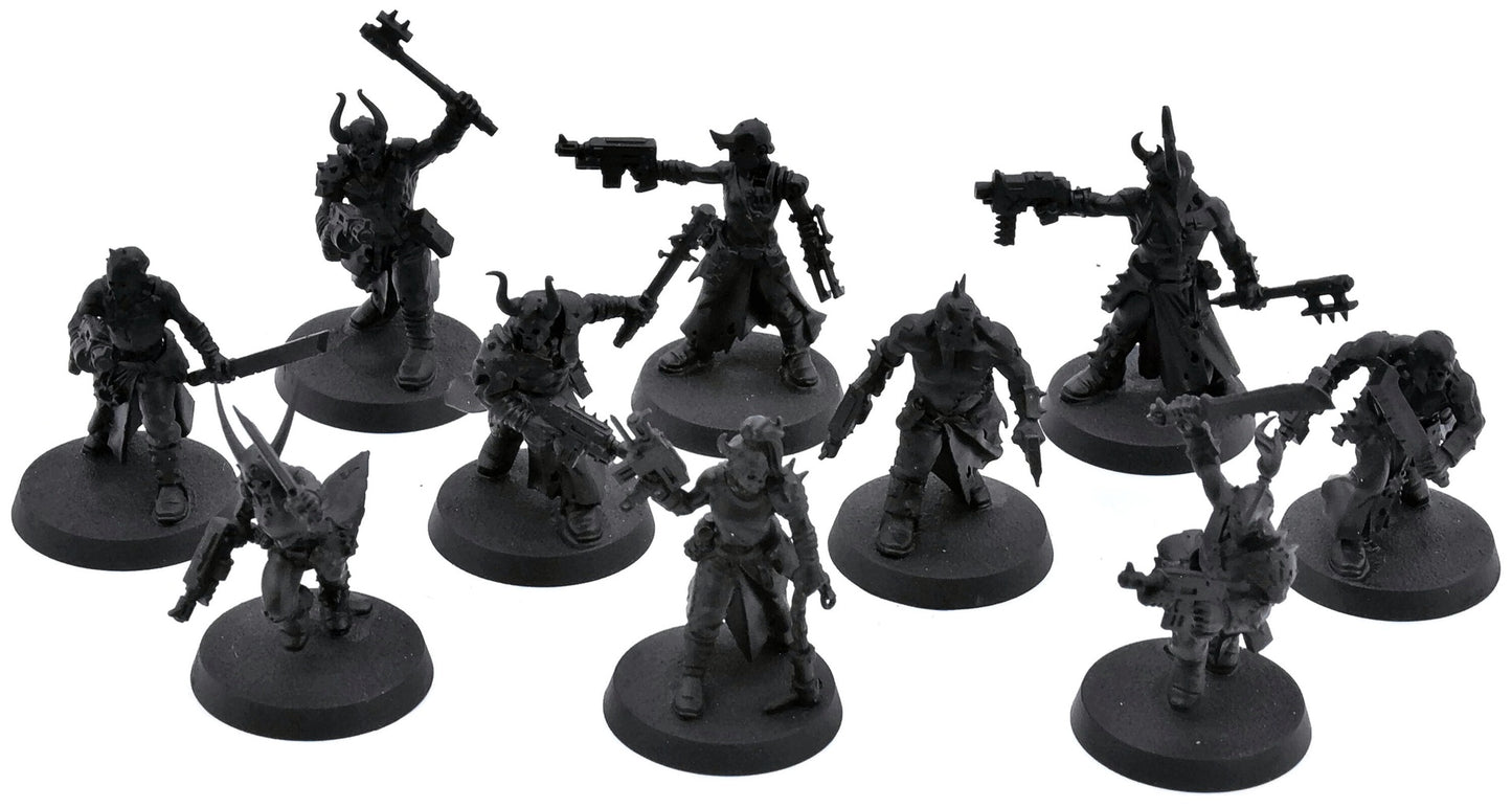 CHAOS SPACE MARINES 10 Chaos Cultists #1 Warhammer 40K