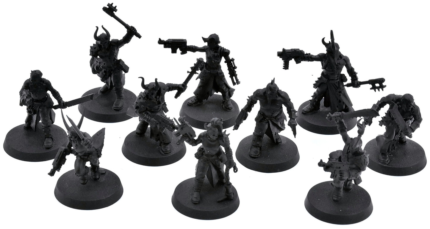 CHAOS SPACE MARINES 10 Chaos Cultists #1 Warhammer 40K