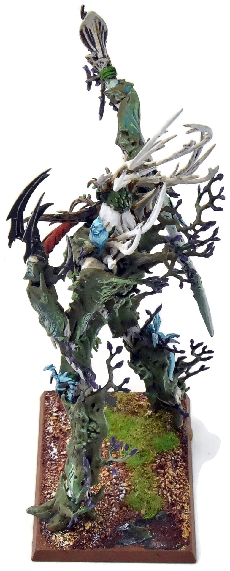 WOOD ELVES Treeman Ancient #1 PRO PAINTED Fantasy Base need to be finished