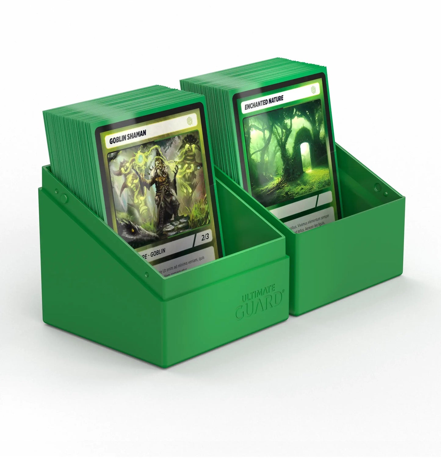 Ultimate Guard Deck Case Boulder 100+ Solid Green