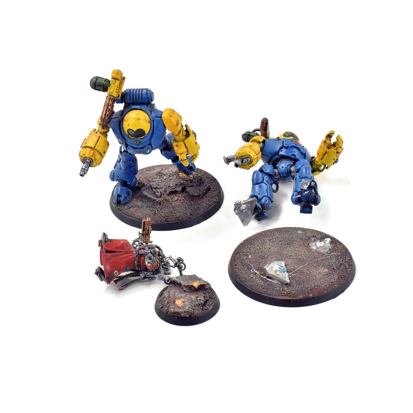 ADEPTUS MECHANICUS Kastellan Robots #3 40K WELL PAINTED