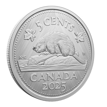 Tribute Mint Mark - Beaver – 1 oz. Fine Silver Coin (209007)