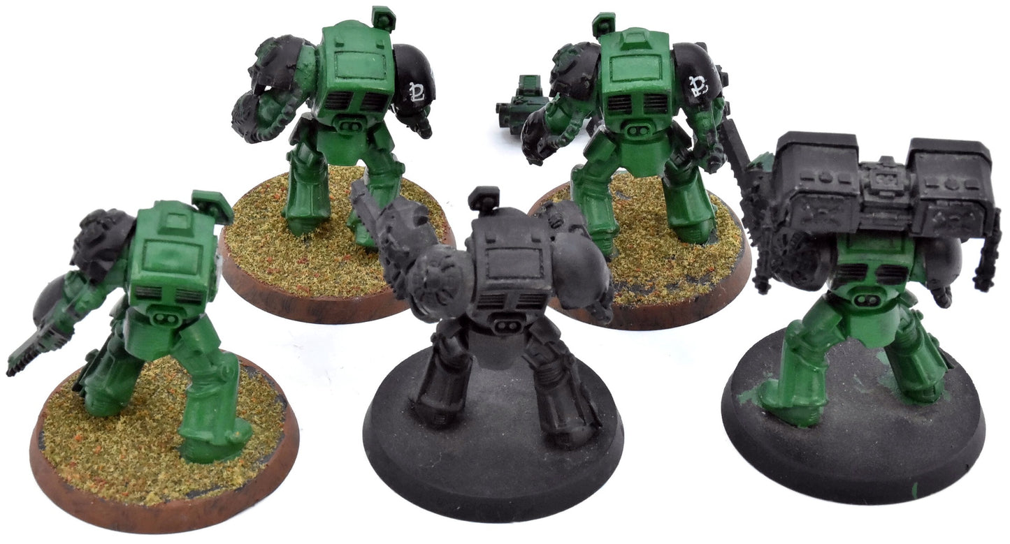 SPACE MARINES 5 Terminators #2 Warhammer 40K Salamanders