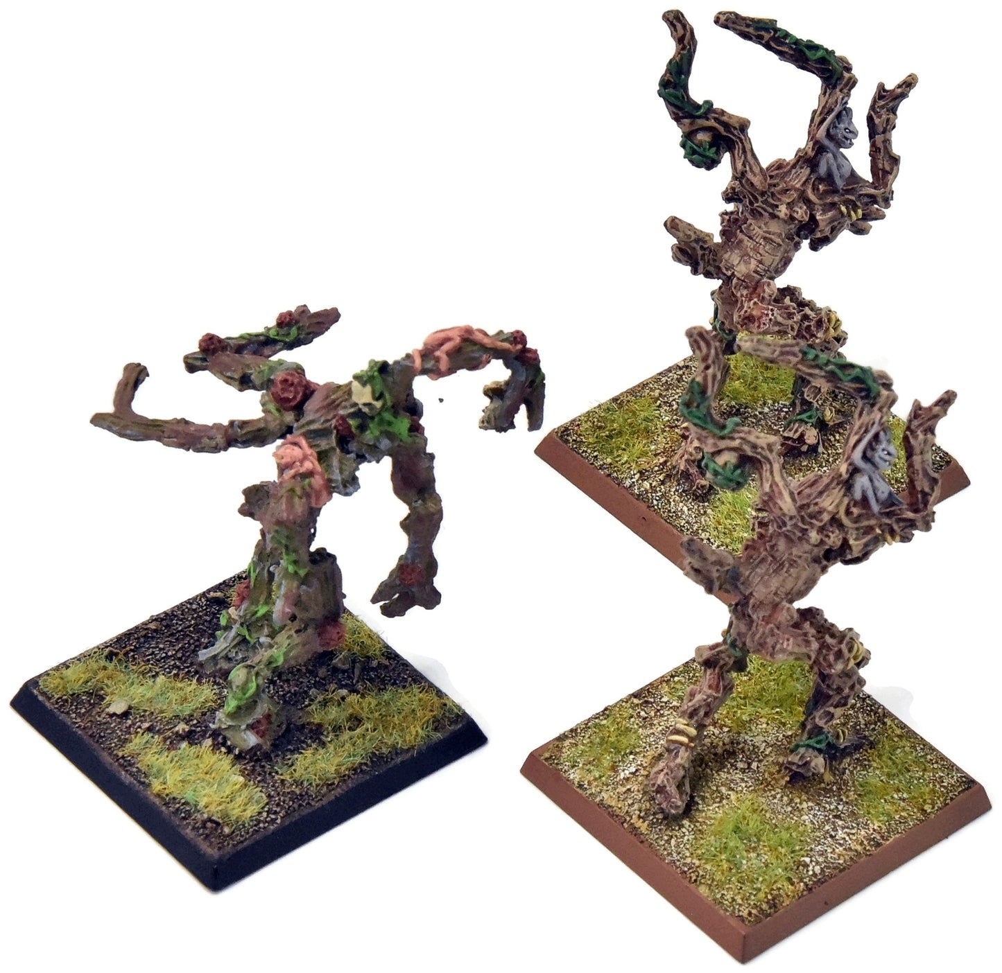 WOOD ELVES 3 Treekin #3 METAL WELL PAINTED Fantasy Treekins