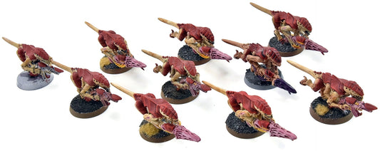 TYRANIDS 10 Termagants #8 Warhammer 40K not finished