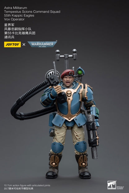 Tempestus Scions Command Squad 55th Kappic Eagles Vox Operator Astra Militarum
