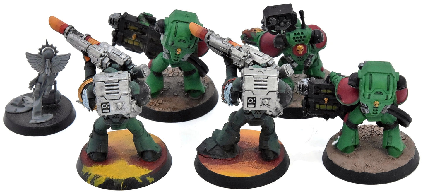 SPACE MARINES 5 Devastator Squad #2 Warhammer 40K Old Sculpt