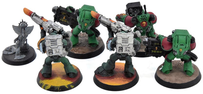 SPACE MARINES 5 Devastator Squad #2 Warhammer 40K Old Sculpt