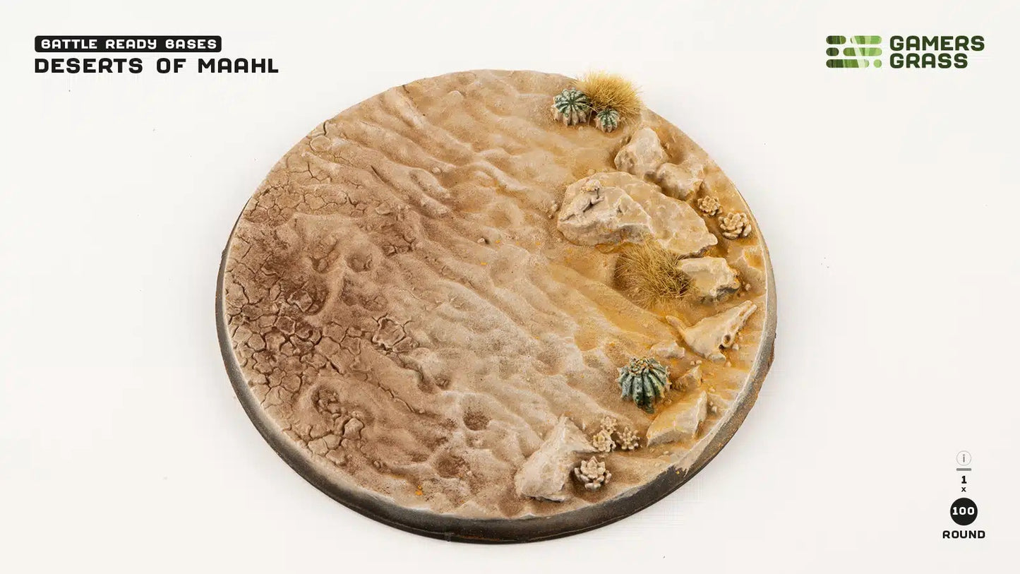 Deserts of Maahl - Round 100mm (x1)