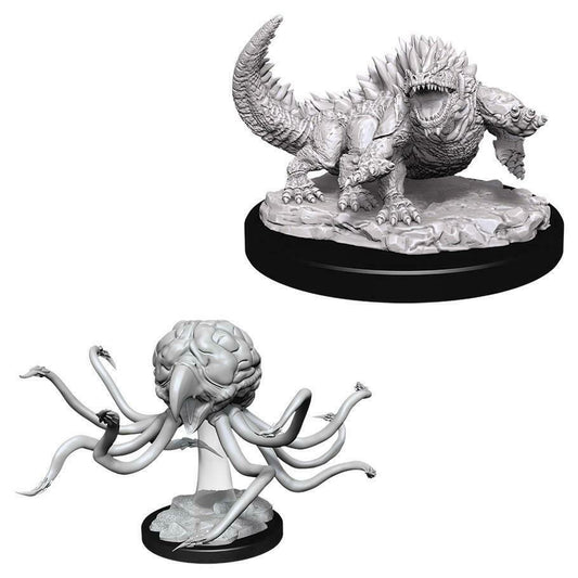 D&D Unpainted Minis Wv11 Grell And Basilisk
