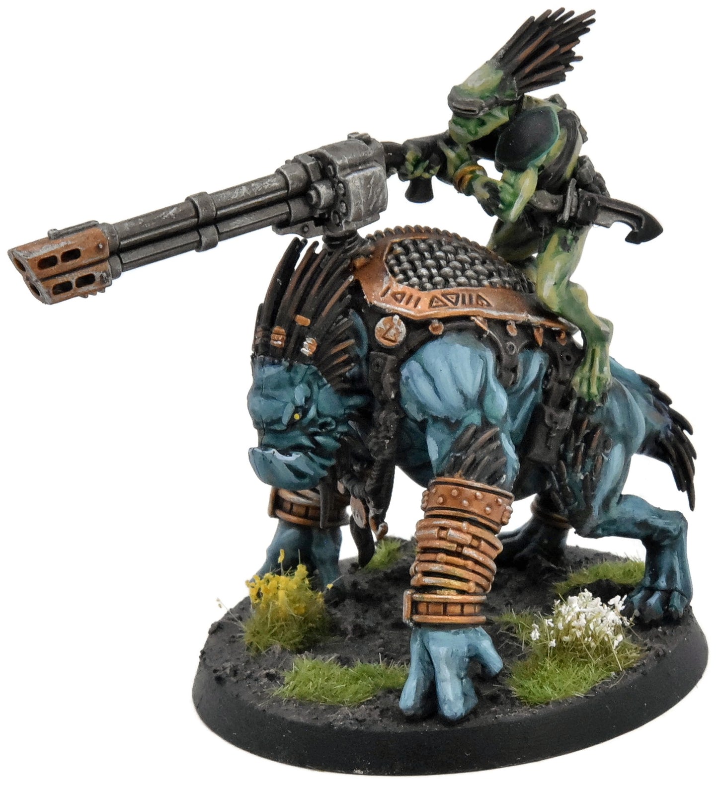 TAU EMPIRE Krootox Rider PRO PAINTED Warhammer 40K