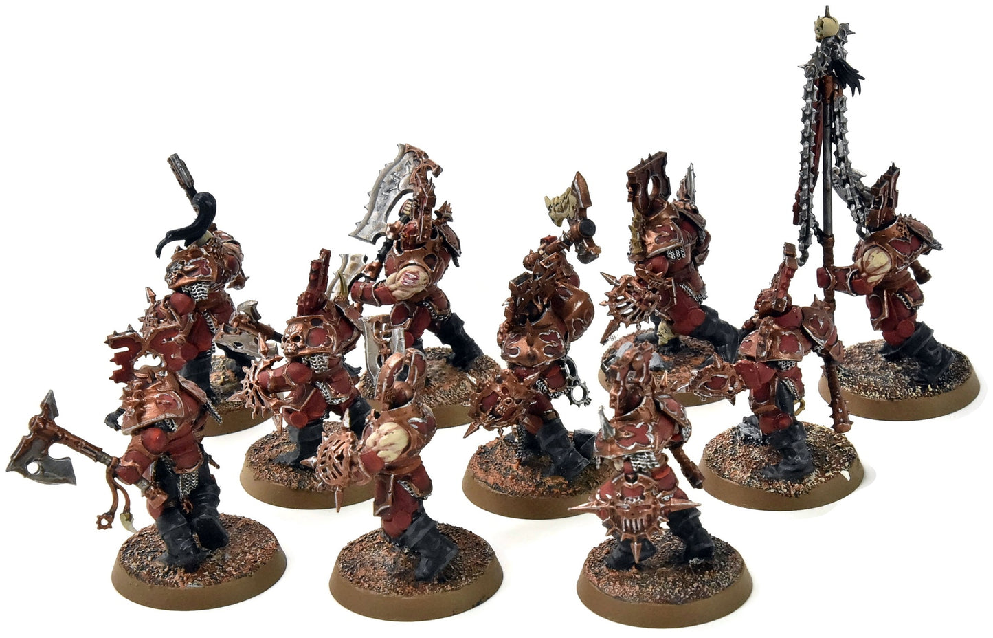 SLAVES TO DARKNESS 10 Blood Warriors #1 PRO PAINTED SIGMAR