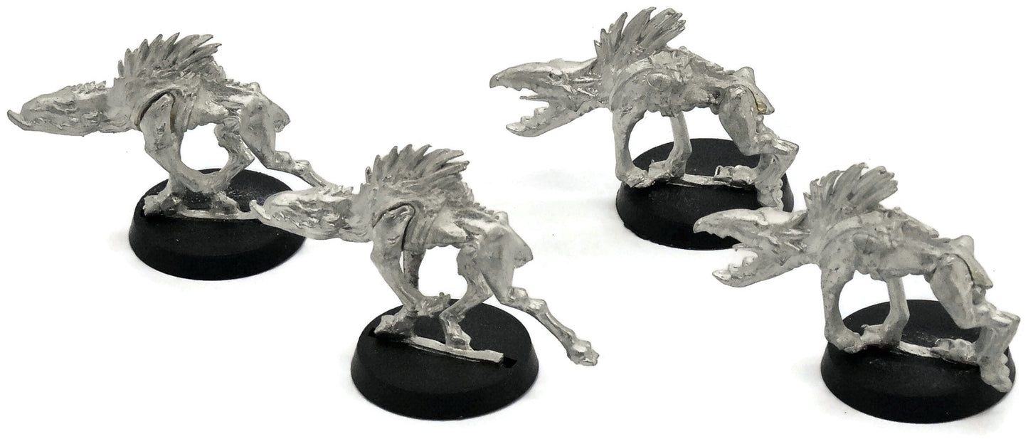 TAU EMPIRE 4 Kroot Hounds #11 METAL Warhammer 40K