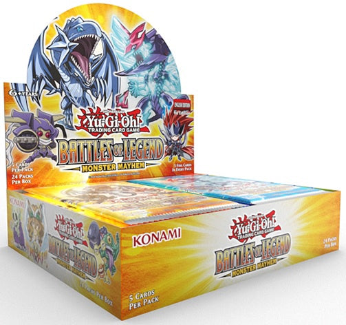 Yu-Gi-Oh! Battles Of Legend Monster Mayhem Booster Box