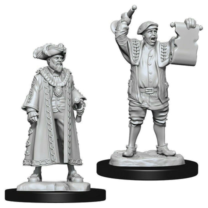Wizkids Unpainted Minis Wv10 Mayor And Town Crier
