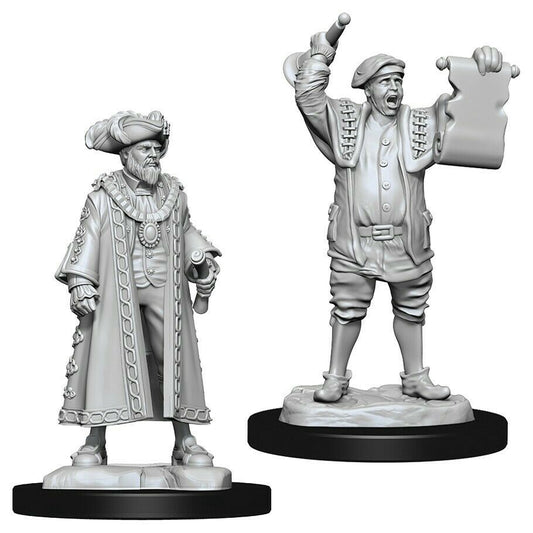 Wizkids Unpainted Minis Wv10 Mayor And Town Crier